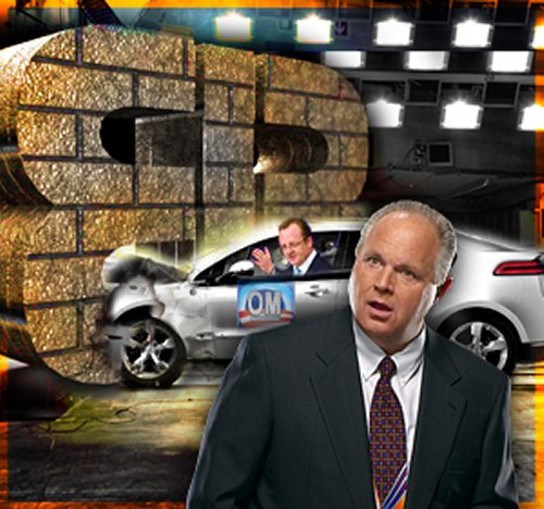 swerved into Rush Limbaugh